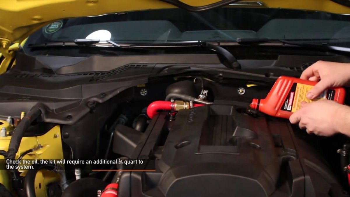 The Guide to Install FORD MUSTANG ECOBOOST OIL COOLER KIT 2015+