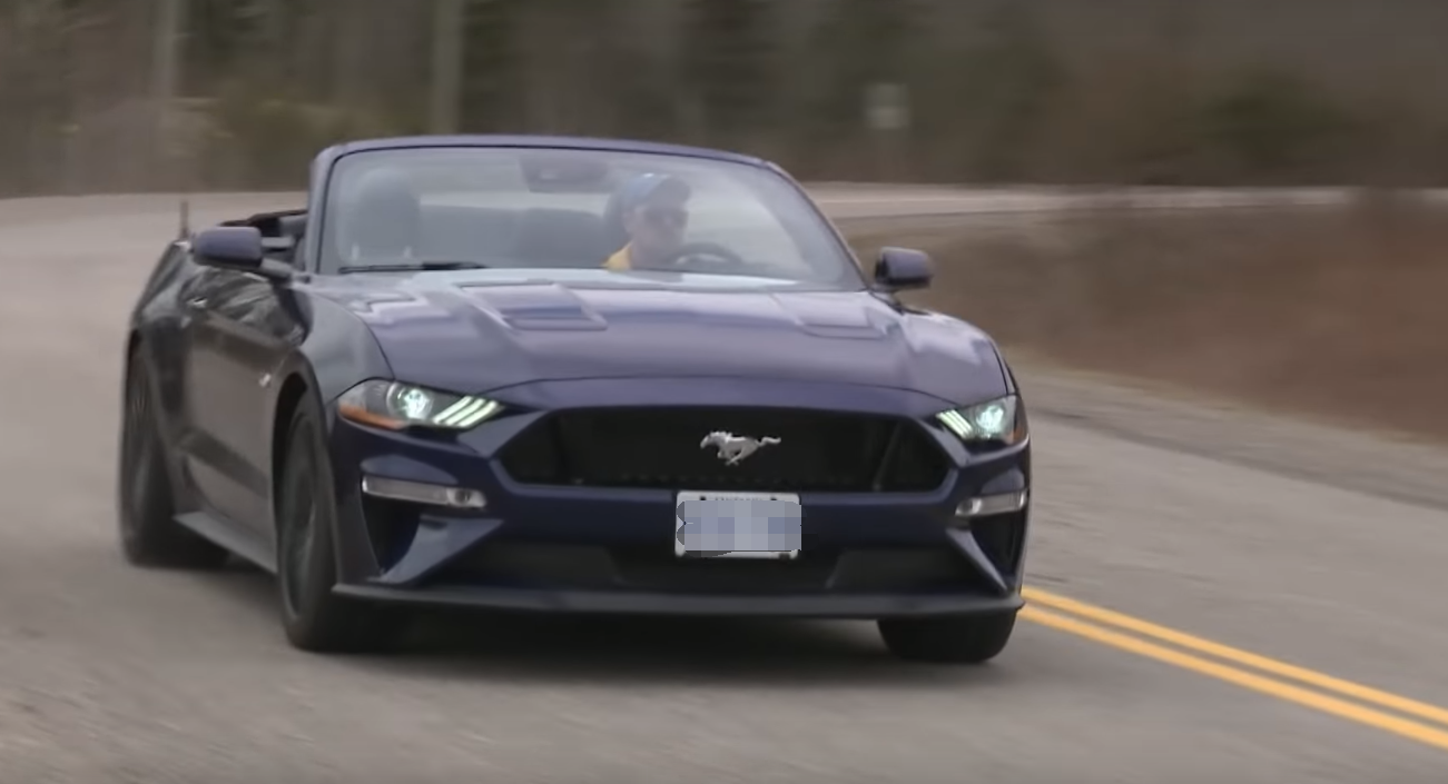2019 Mustang GT Convertible in US